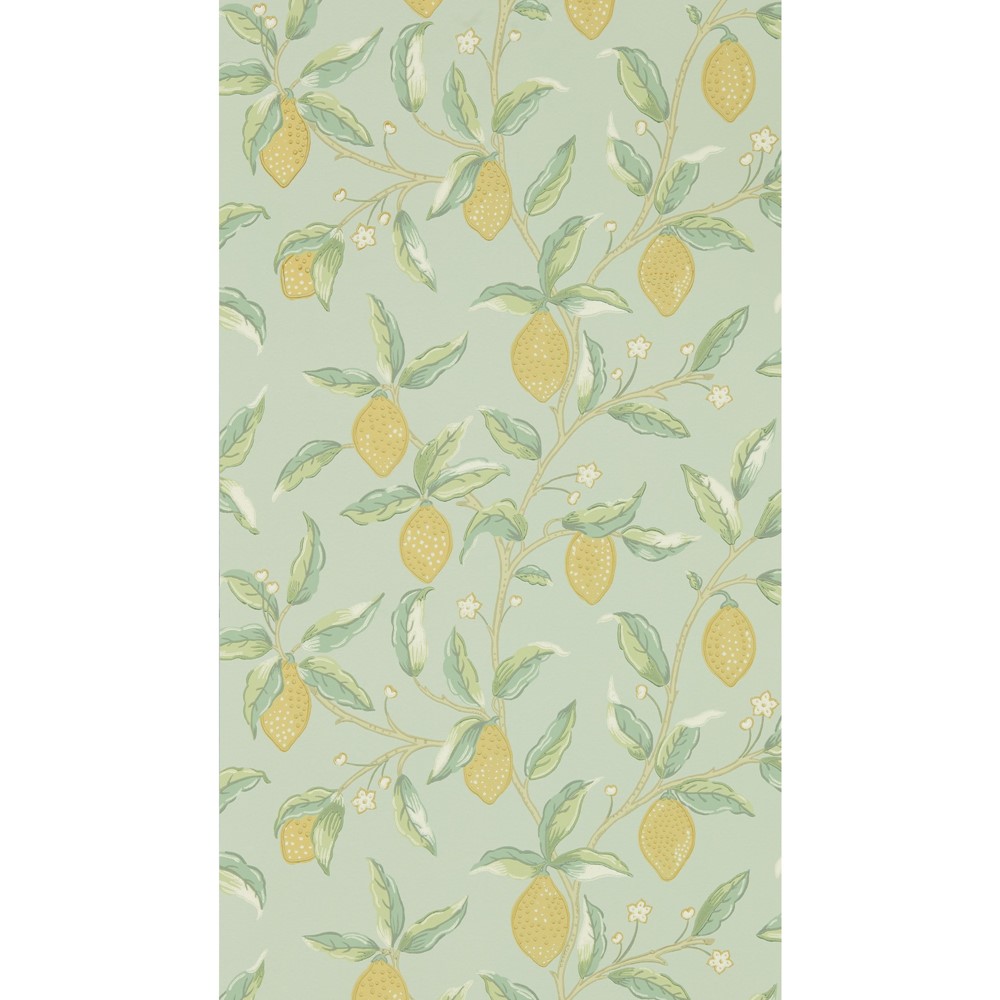 Lemon Tree Wallpaper 216673 by Morris & Co in Sage Green